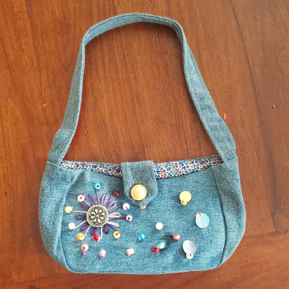 HIP DENIM LITTLE GIRLS PURSE SO CUTE